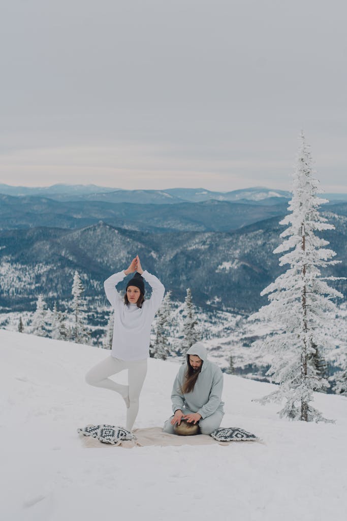 yeni trend- qarda meditasiya